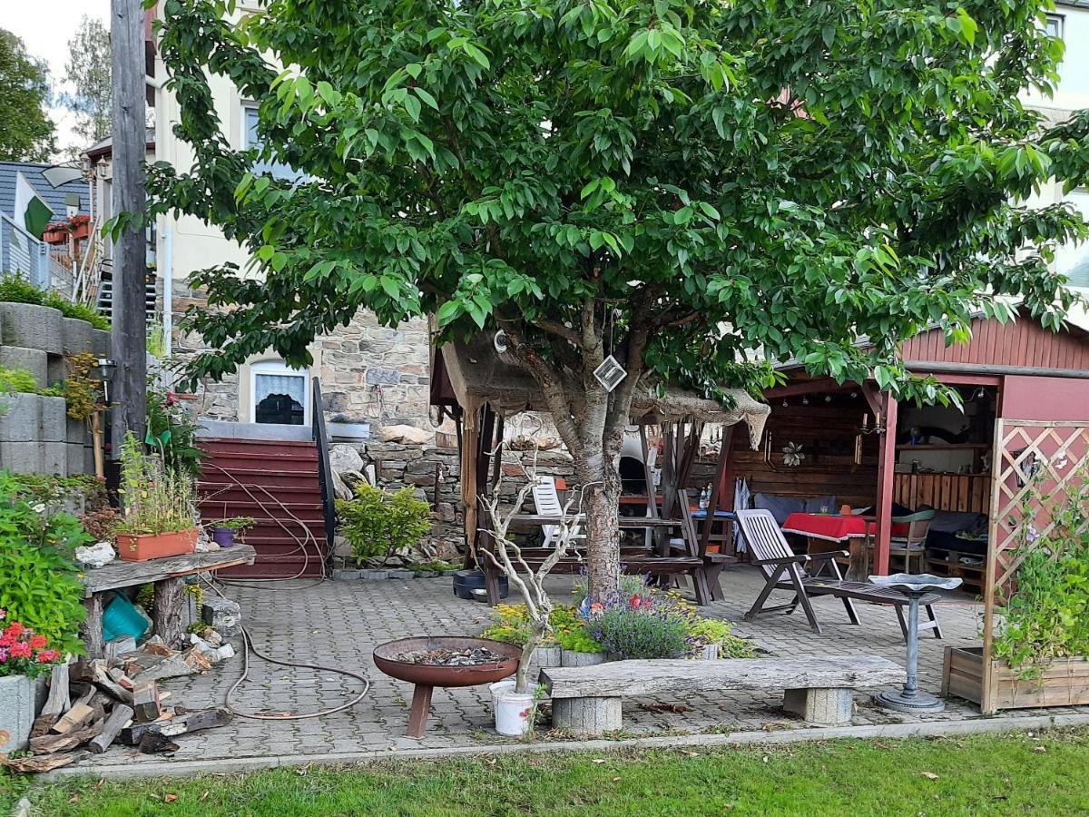 Ferienwohnung Erz-Hostel Thermalbad Wiesenbad Eksteriør bilde