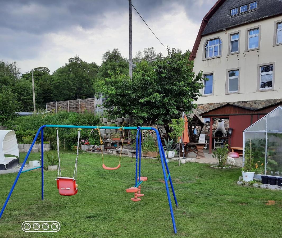 Ferienwohnung Erz-Hostel Thermalbad Wiesenbad Eksteriør bilde