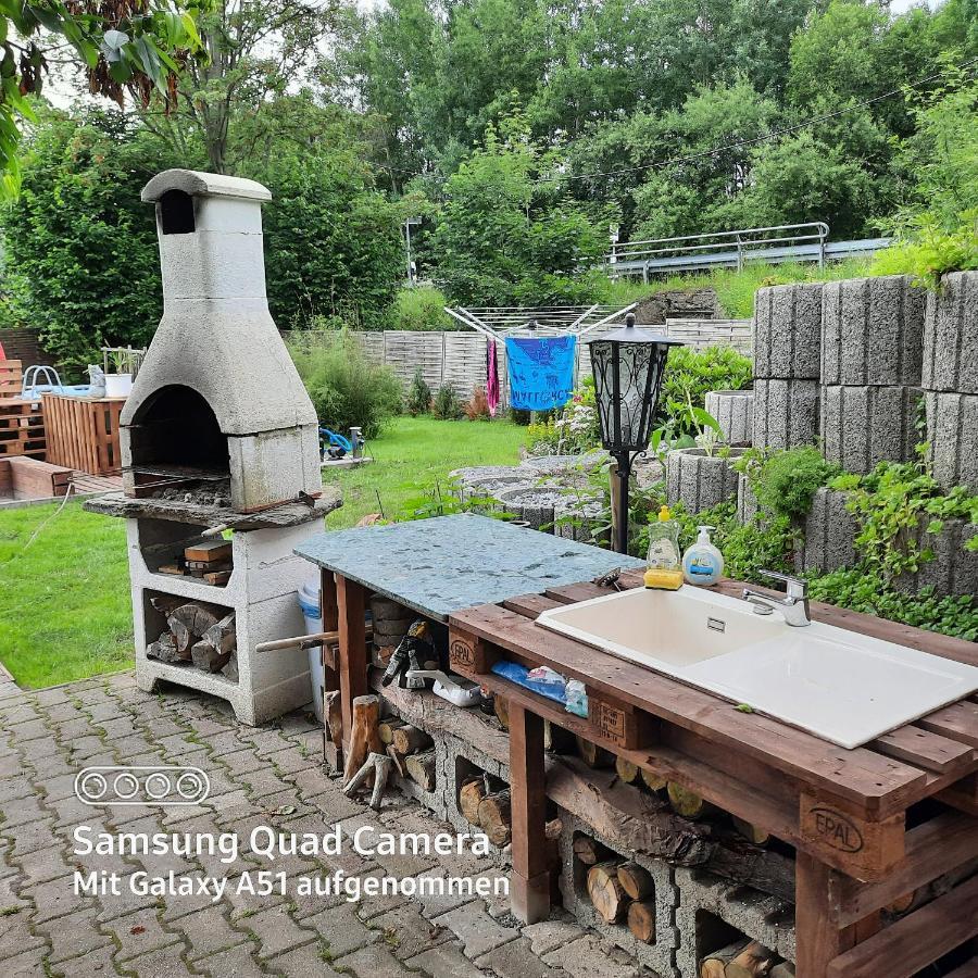 Ferienwohnung Erz-Hostel Thermalbad Wiesenbad Eksteriør bilde